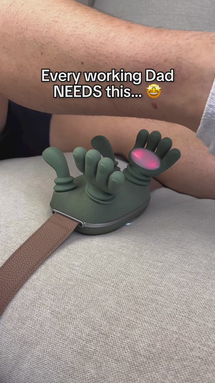 Neck & Shoulder Pro Electric Massager with Heat – Shiatsu Cordless Body Massager